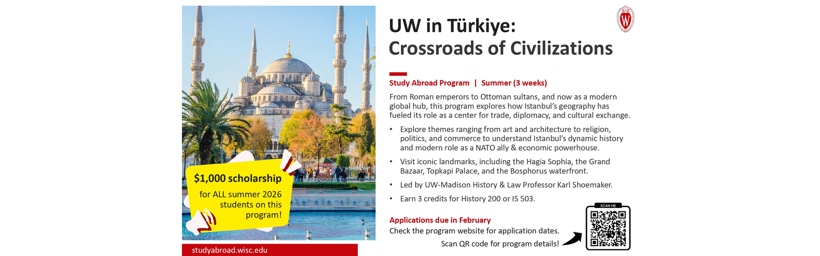 UW in Turkiye study abroad